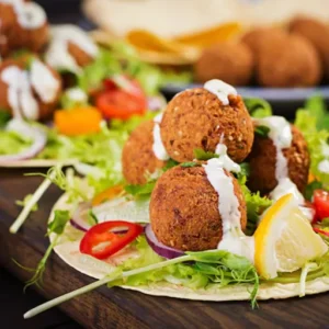 Falafel menu