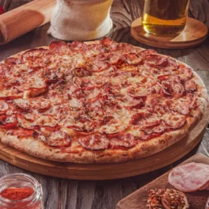 Pizza calabrese