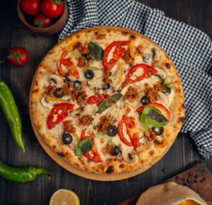 Pizza vegetariana